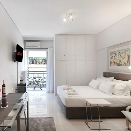 Modern Studio Opposite The Areios Pagos Court. Athens Exterior photo